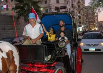 بالحنطور الإسكندرية تستقبل بطل العالم كرم جابر