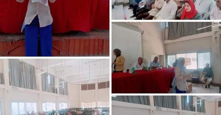 ندوة ارشادية عن دودة الحشد الخريفية بإدارة ابشواي الزراعية