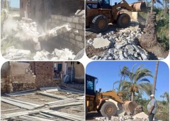 البحيرة تواصل جهودها لإزالة