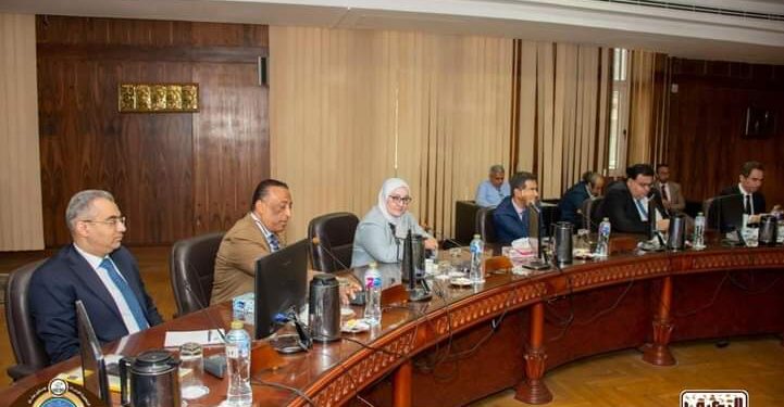 إنعقاد الإجتماع الشهري لمجلس جامعة طنطا بحضور محافظ الغربية