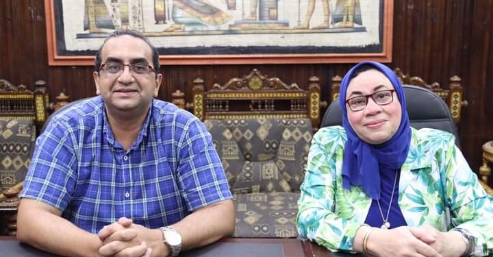 فحص مأكولات المطاعم ونظافة الحدائق  حملة توعية بنادى بنى سويف الرياضى