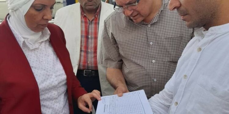 جيهان مسعود ومحمد سعد الله يتفقدان محطات تموين السيارات