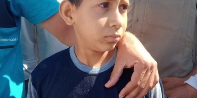 مصرع الاب ونجاة الطفل بحادث غرق سيارة