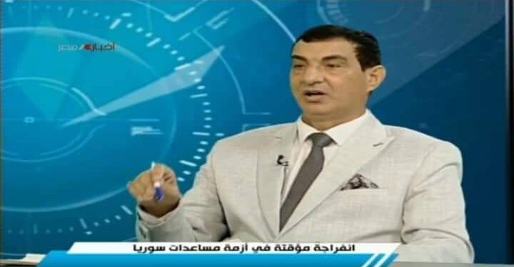 العارف بالله طلعت ضيف برنامج (حوار اليوم)قناه النيل للأخبار والحديث حول الأزمة السورية