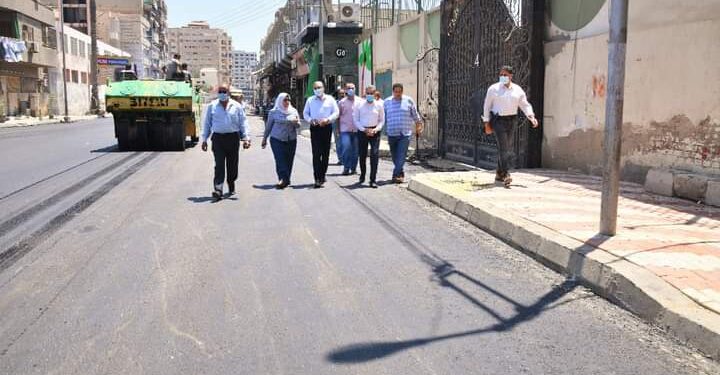 رصف وتطوير 528 شارع بطول 426 كم خلال أكبر خطة رصف شهدتها المحافظة
