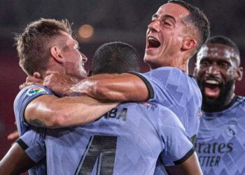 ريال مدريد يتفوق علي الميريا ويفوز 2/1 في أول جولات الليجا الإسبانية