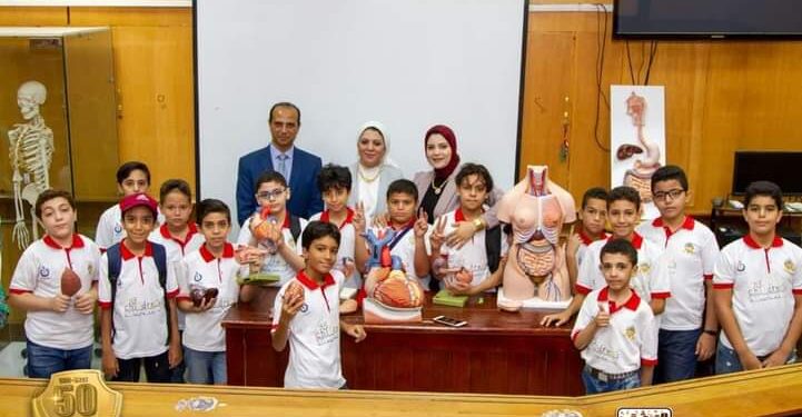 “طب طنطا” تستقبل الأطفال المشاركين بجامعة الطفل
