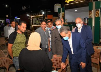 محافظ الغربية ورئيس لجنة مشروعات النواب يتفقدان مشروع عربات الطعام المتنقلة