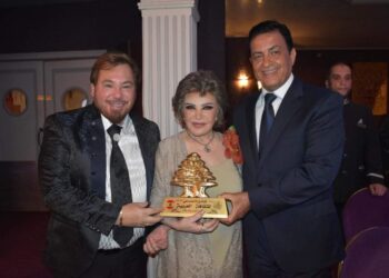 تكريم النجمة المصرية صفية العمري في بيروت بحضور الدكتور هراتش