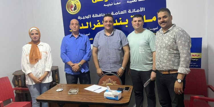 أمين التنظيم بندر كفر الدوار بحزب حماة الوطن يعقد اجتماعاً لمناقشة العديد من الملفات التنظيمية