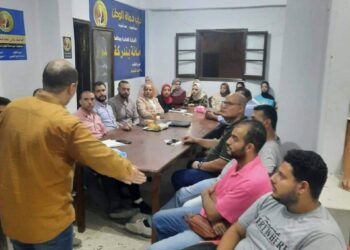 دورة تدريبية لإعداد القادة والمشاركة السياسية لأعضاء حزب حماه الوطن بندر كفر الدوار