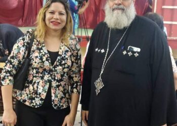 الكنيسه القبطيه تحتفل بالعيد القومى للإسكندرية