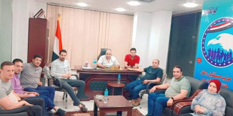 اجتماع اللجنة التنظيمية لدوري مستقبل وطن بأبوالمطامير