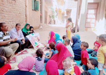 لمواجهة ارتفاع الأسعار ندوة بالجهود الذاتية عن التربيه السليمه للطيور بالمنازل بالنصاريه