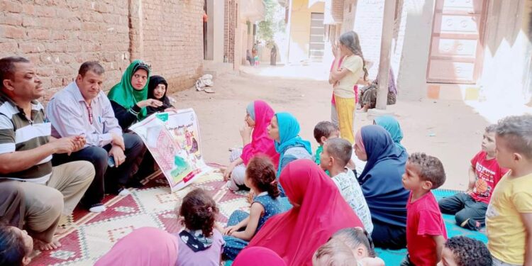 لمواجهة ارتفاع الأسعار ندوة بالجهود الذاتية عن التربيه السليمه للطيور بالمنازل بالنصاريه