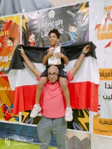 البطل أنس حسن المساوي