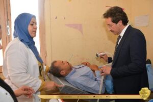 جامعة طنطا تنظم قافلة