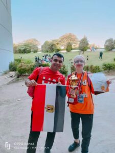 بطلة الشرطة بسملة خالد