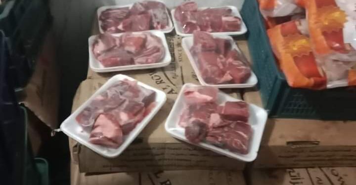 أبو هاشم وكيل وزارة التموين بالغربية يضبط كميات كبيرة من اللحوم الفاسدة بكفر الزيات