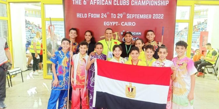 ابطال اتحاد الشرطة يتألقون في بطولة افريقيا السادسة للوشو كونغ فو ٢٠٢٢