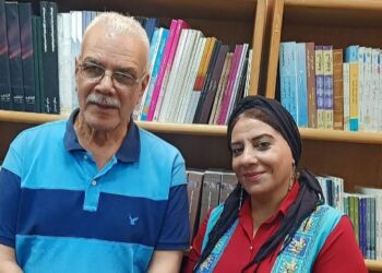 إهداء جميل من الأستاذ محمد السنهوري إلى الأستاذة ماجي المصري بمناسبة عيد ميلادها  