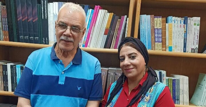 إهداء جميل من الأستاذ محمد السنهوري إلى الأستاذة ماجي المصري بمناسبة عيد ميلادها