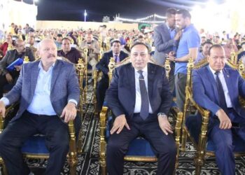 اللواء طارق عبد الباعث بركات يشهد حفل تكريم اوائل الثانويه العامه بمدينة ايتاي البارود بالبحيرة