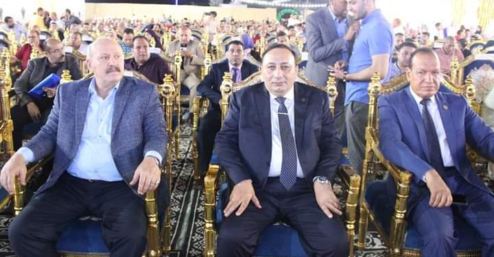 اللواء طارق عبد الباعث بركات يشهد حفل تكريم اوائل الثانويه العامه بمدينة ايتاي البارود بالبحيرة