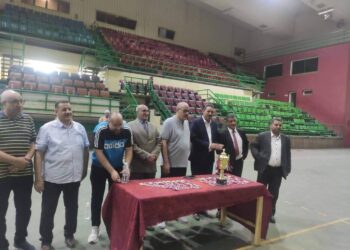 نهائي دوري البنك الزراعي في حضور وكيل وزارة الشباب والرياضة 