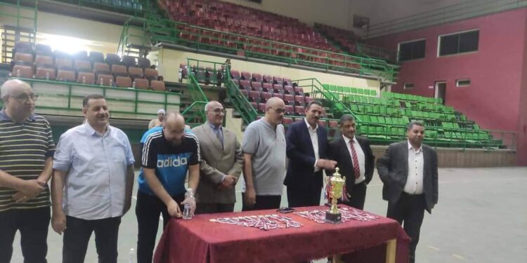 نهائي دوري البنك الزراعي في حضور وكيل وزارة الشباب والرياضة 