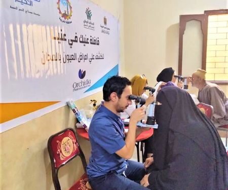 الكشف على 598 حالة