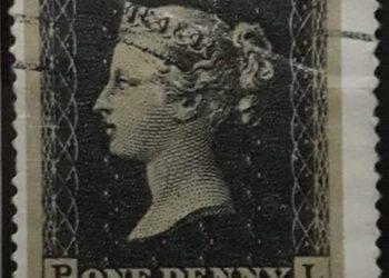 أول طابع بريد في العالم