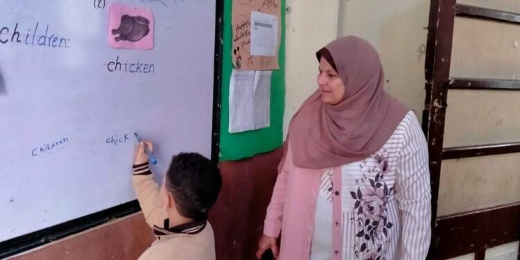 تنفيذاً لتوجيهات الدكتور رضا حجازي وزير التربية والتعليم والتعليم الفنى .