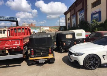 تحرير ٤٥٧ مخالفة متنوعة فى حملة مرورية مكبرة في فارسكور