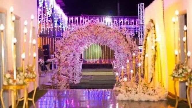 تحويل الأراضي الزراعية لـقاعات أفراح بمدخل كوبري فارسكور العلوي