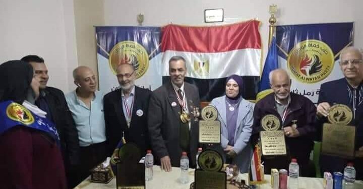 احتفالية حزب حماة الوطن بمناسبة ذكري اكتوبر