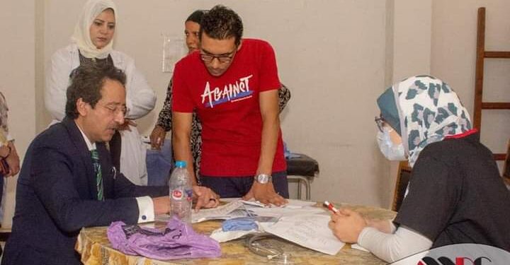 قافلة جامعة طنطا تقدم الرعاية الصحية ل1276 حالة  بمركز قطور