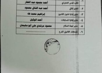 حميده وعبدالغفار وعبدالشافى لمنطقه كوره القدم بكفر الشيخ
