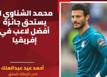 عيد عبد الملك الشناوي لايستحق افضل حارس بافريقيا