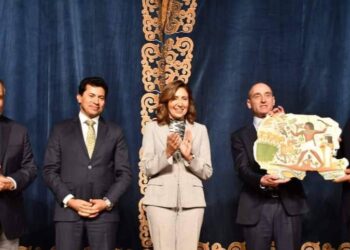 صبحي ورئيس الدولي للرماية يشهدون افتتاح بطولة العالم لرماية المسدس والبندقية بالمدينة الأوليمبية بالعاصمة الإدارية