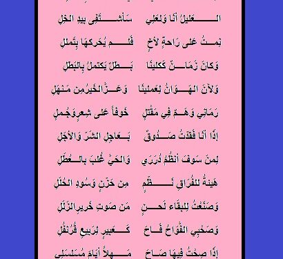 أمراً وليس فضلاً وإن من يأمره الدَّمع يحسن الطاعة والسمع