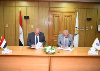  بروتوكول تعاون مع شركة مياه لإنشاء محطات وشبكات  االصرف الصحي 