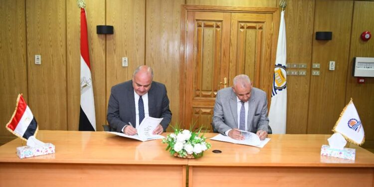 بروتوكول تعاون مع شركة مياه لإنشاء محطات وشبكات االصرف الصحي
