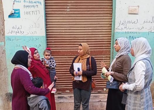 مياه الفيوم : تواصل الانشطه المجتمعية بقرية بنى صالح