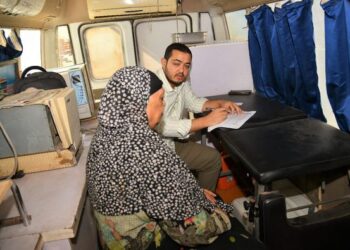 انطلاق أربع قوافل خدمية