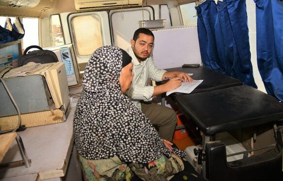 انطلاق أربع قوافل خدمية