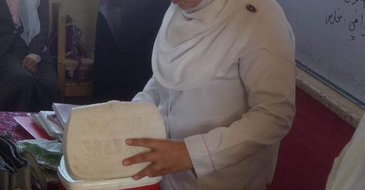 تطعيم طلبه مدارس التمريض بابشواى ضد الالتهاب الكبدي الفيروسي بى