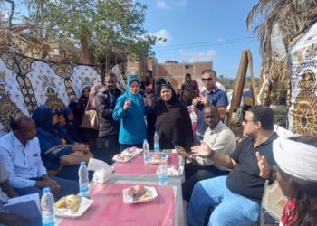 مديرية الزراعة بالفيوم إدارة ابشواي تستقبل وفد افريقي رفيع المستوى من المركز الدولي للزراعة