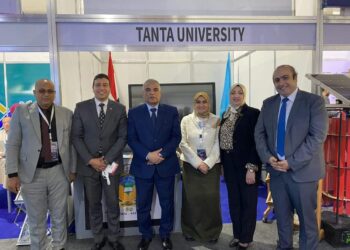 جامعة طنطا تشارك بمؤتمر ومعرض القاهرة الدولي للتكنولوجيا ٢٠٢٢