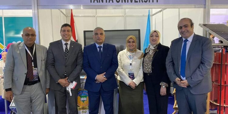 جامعة طنطا تشارك بمؤتمر ومعرض القاهرة الدولي للتكنولوجيا ٢٠٢٢